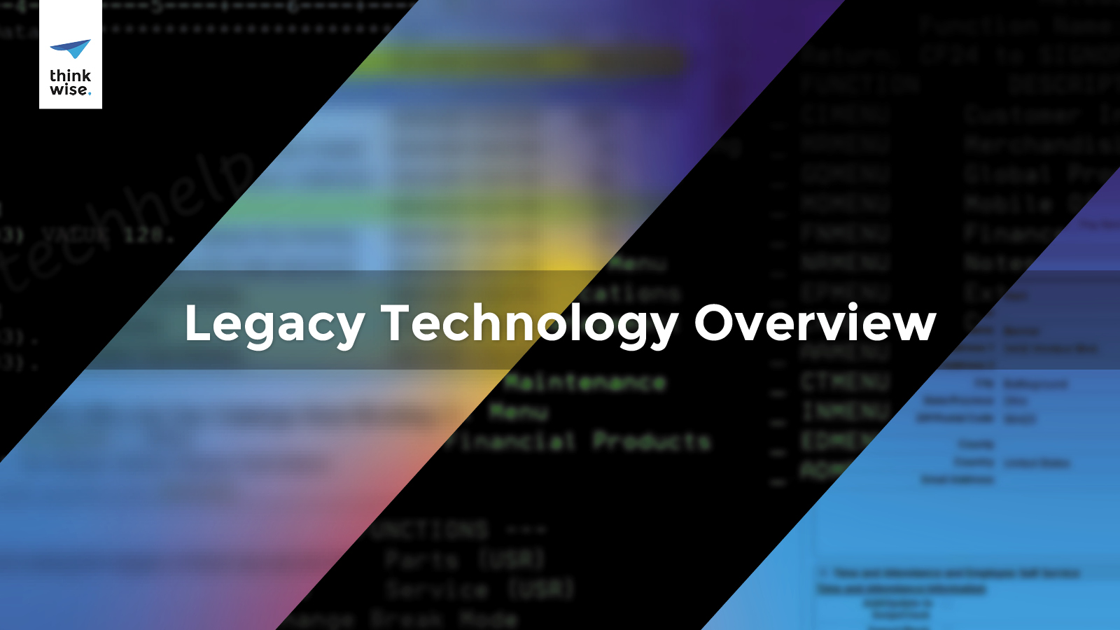 Legacy Technology Overview